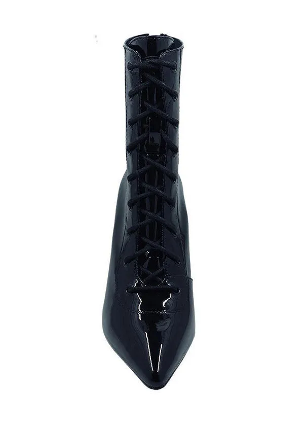 Victoria [Black Patent] | BOOTS