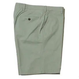 Vintage 1946 Stretch Twill Short<br>Sage<br>Flat Front<br>Regular Rise