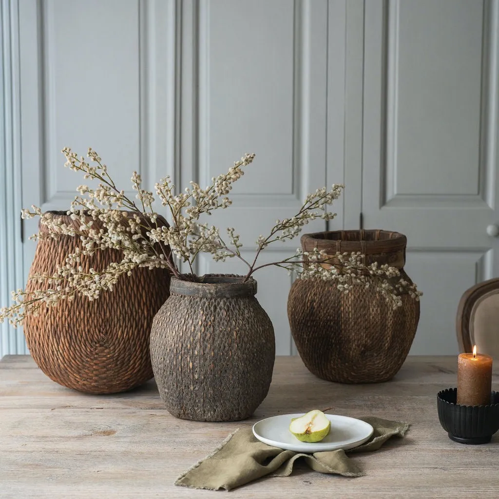 Vintage Oil Basket