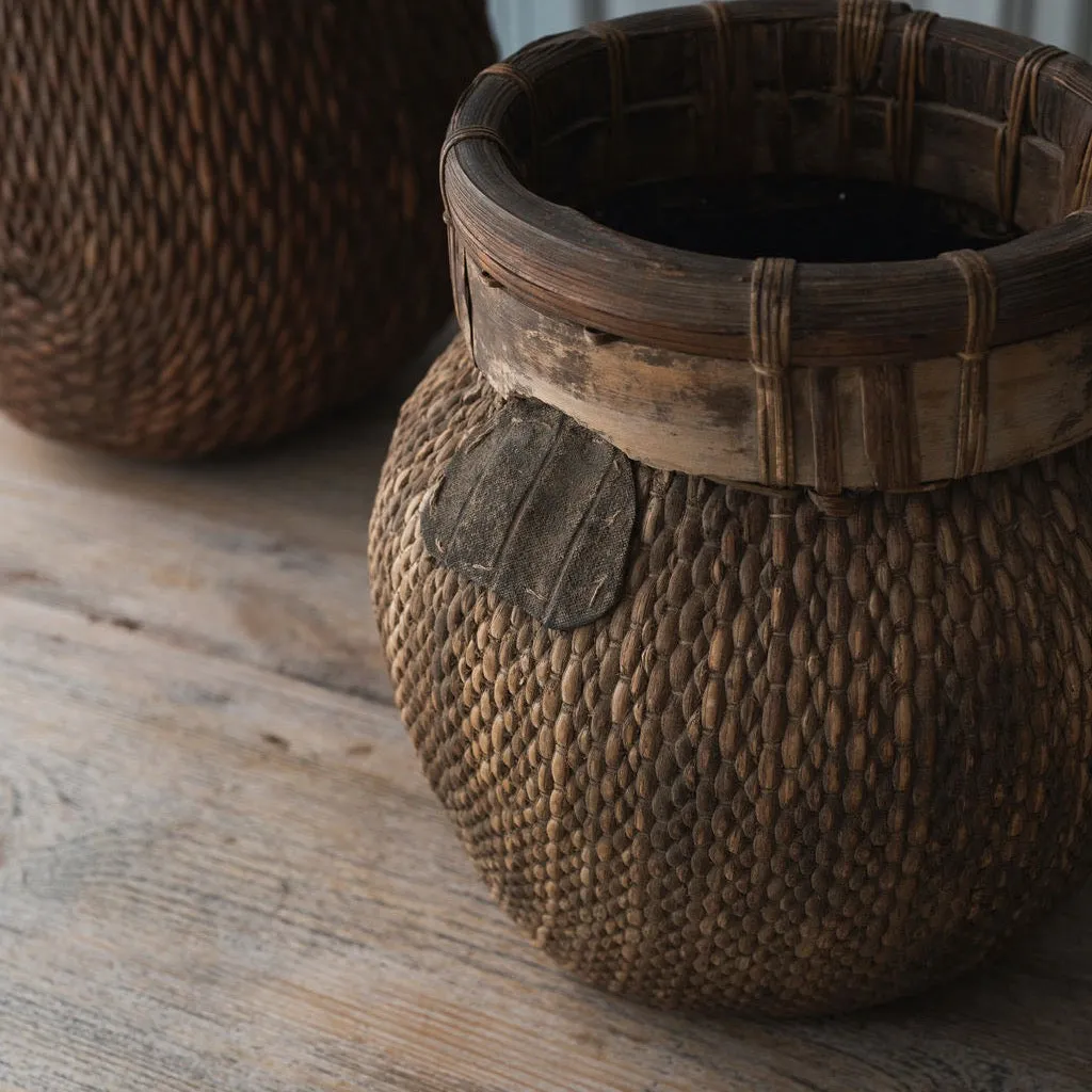 Vintage Oil Basket