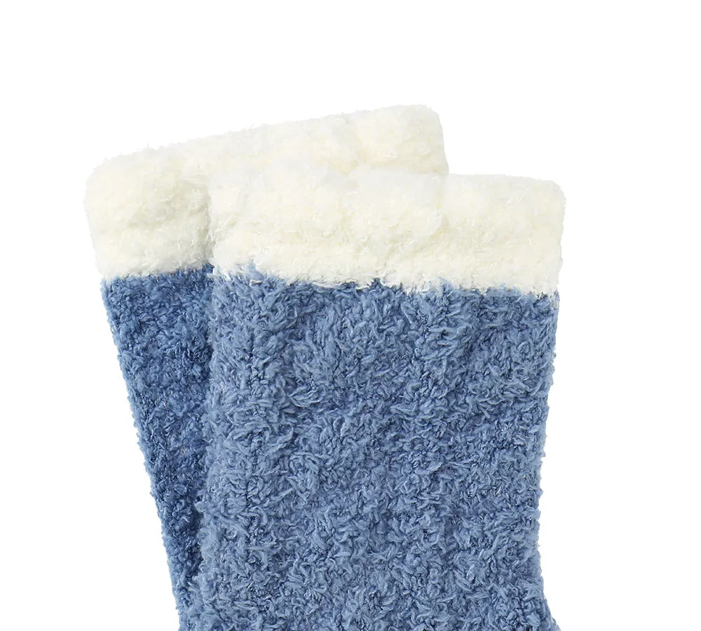 Women Crew Fluffy Socks Five Pairs