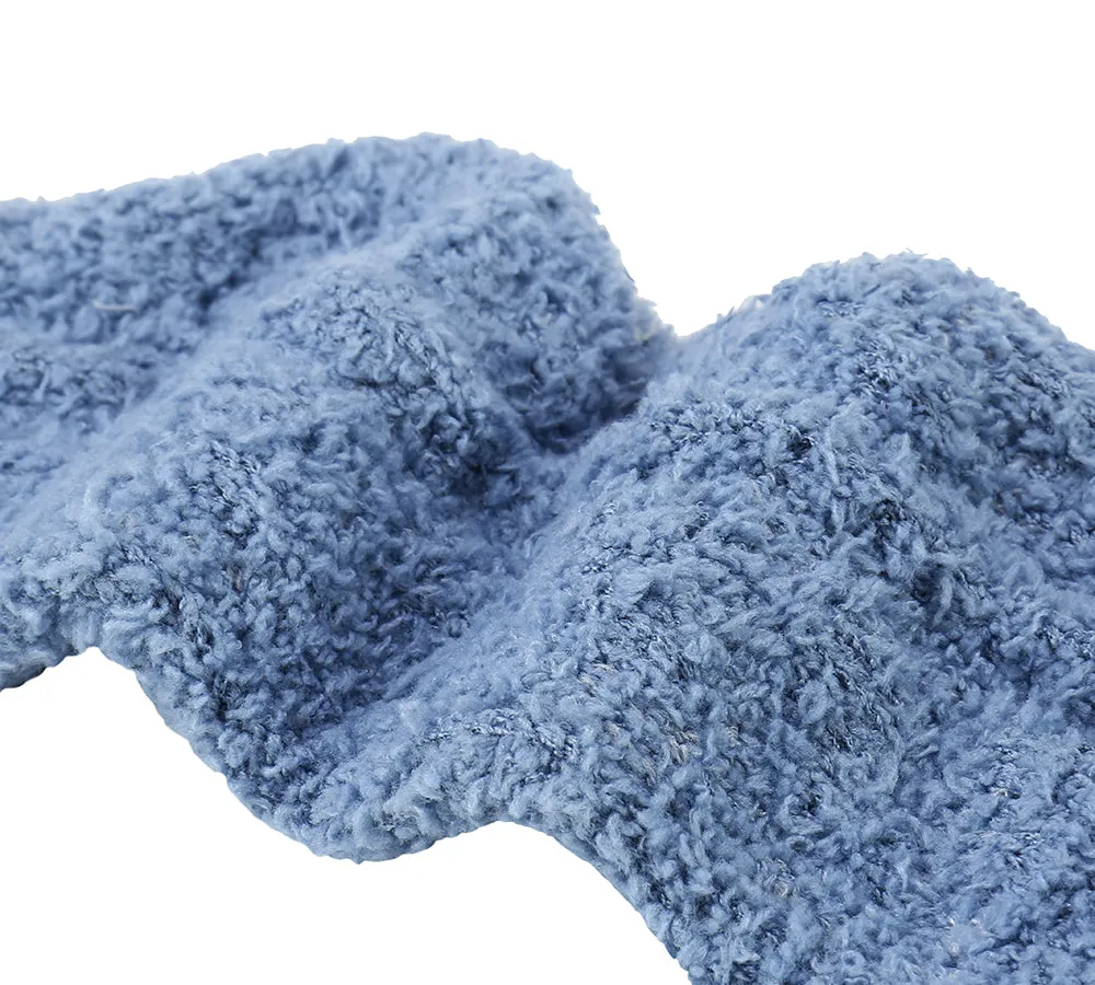 Women Crew Fluffy Socks Five Pairs