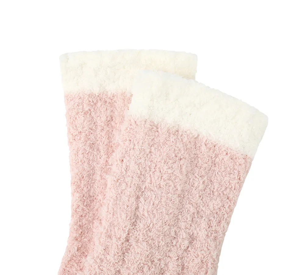 Women Crew Fluffy Socks Five Pairs