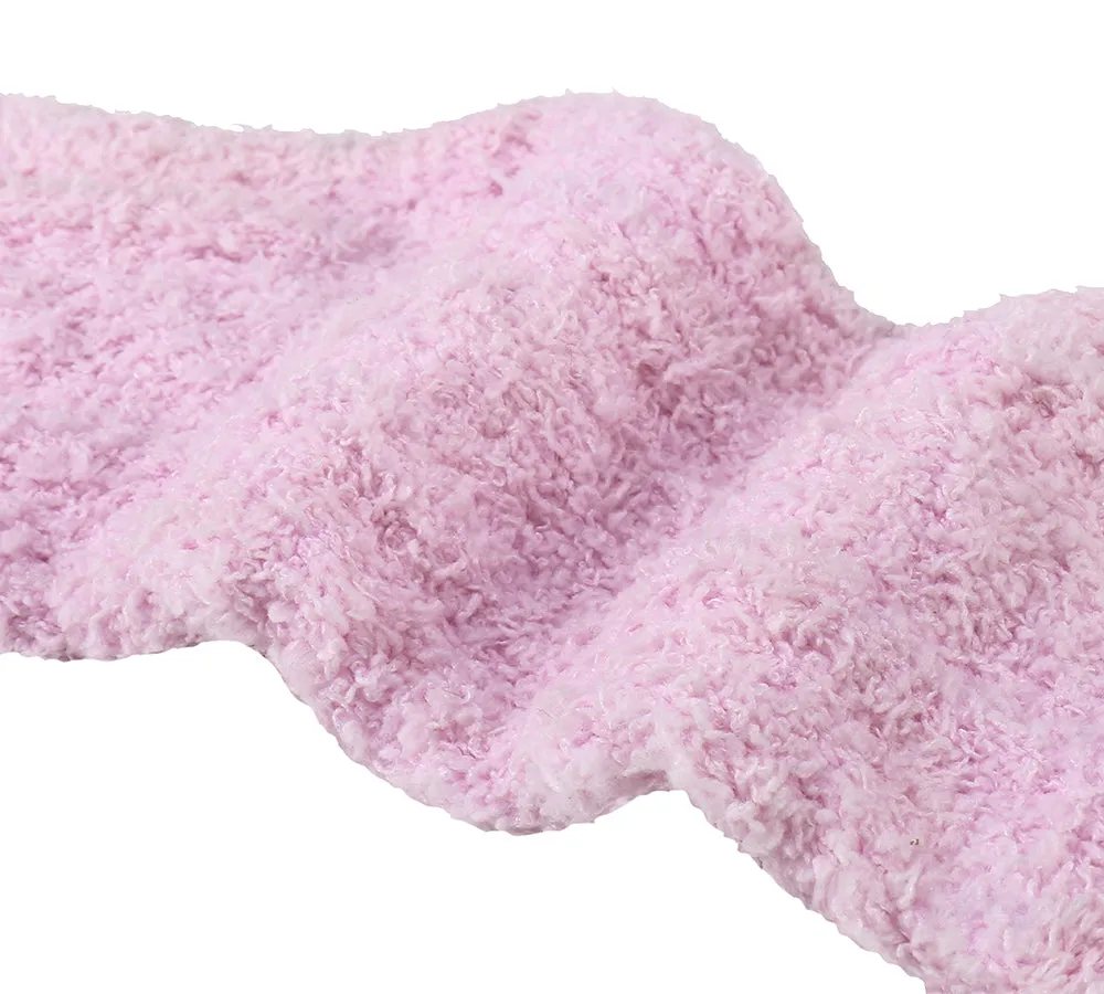 Women Crew Fluffy Socks Five Pairs