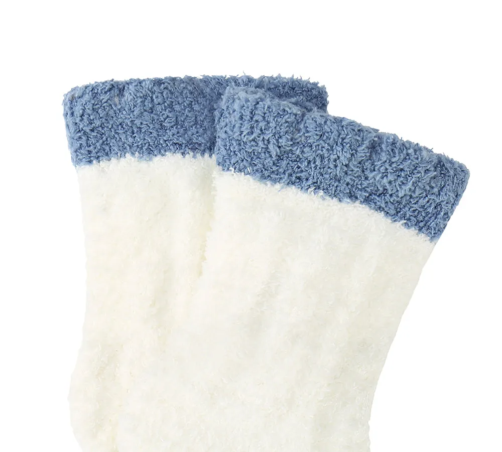 Women Crew Fluffy Socks Five Pairs