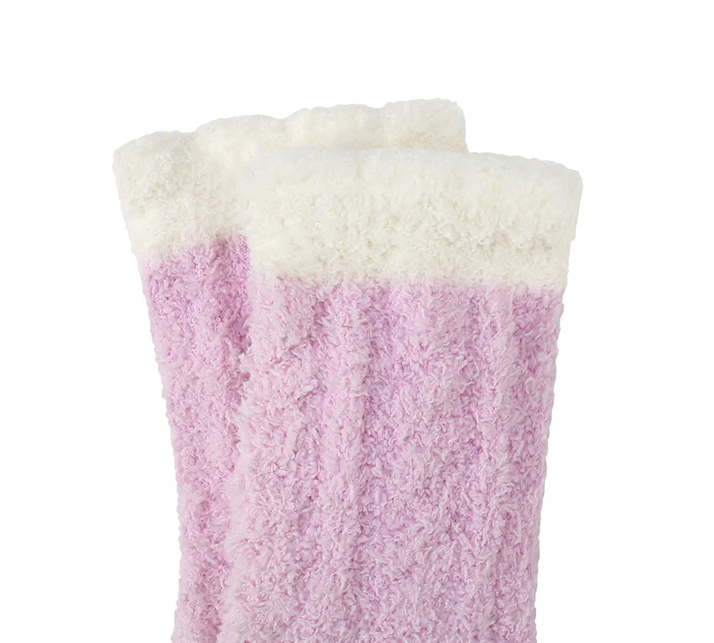 Women Crew Fluffy Socks Five Pairs