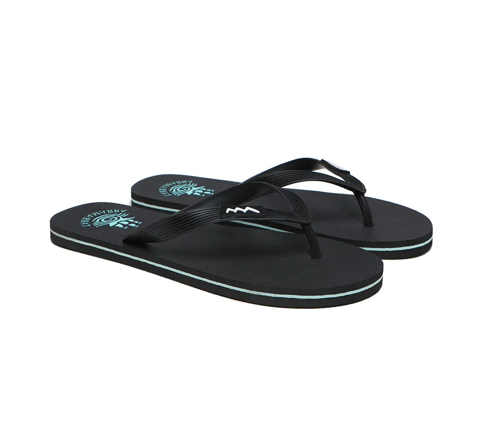 Women Men Flip Flops EVA Rubber Thongs Traveller