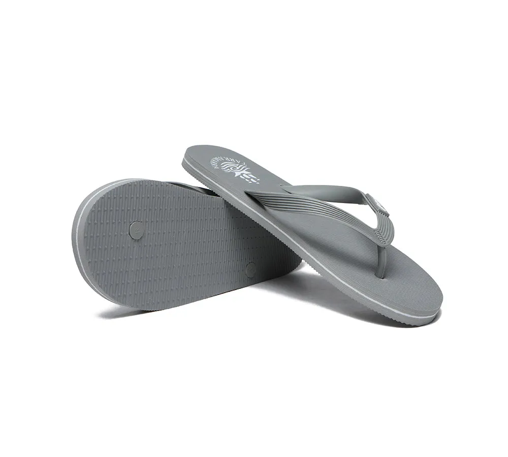 Women Men Flip Flops EVA Rubber Thongs Traveller