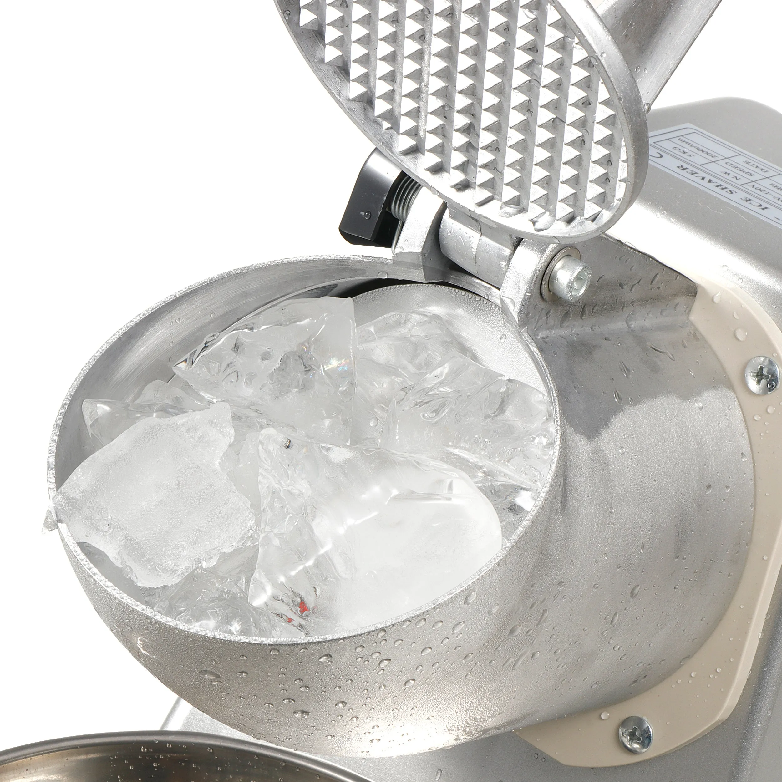 ZENY™ Electric Stainless Steel Ice Shaver Machine Snow Cone Maker